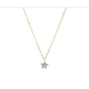 Bloomingdale's Marc & Marcella Diamond Star Pendant Necklace in Sterling Silver